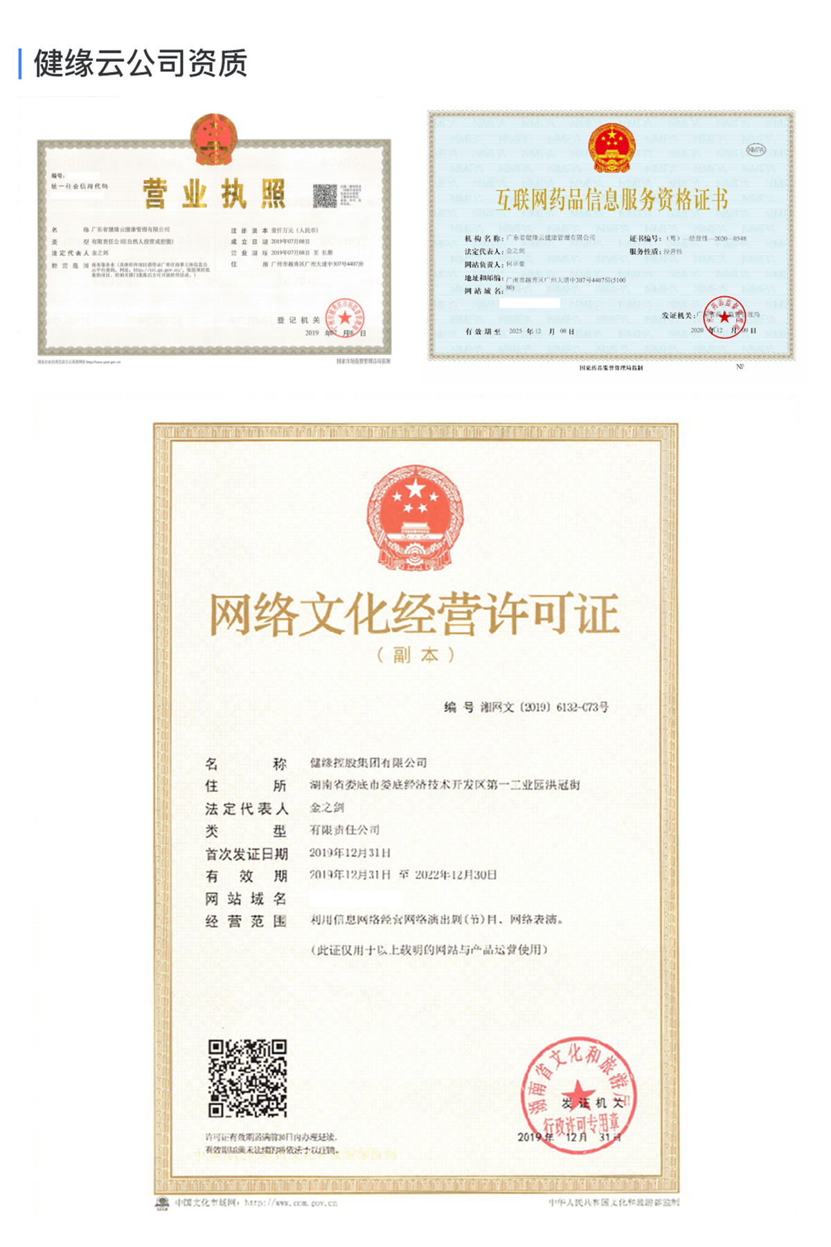廣東省健緣云健康管理有限公司